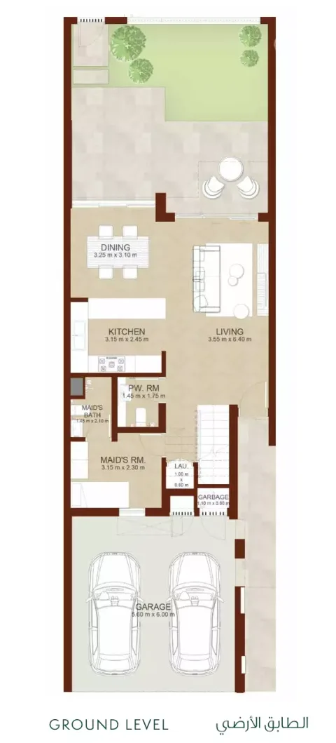 Floor plan, 3 Beds, 1,951 sq ft
