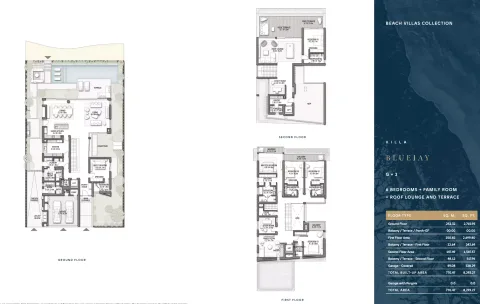 Floor plan, 5 Beds, 8,293 sq ft