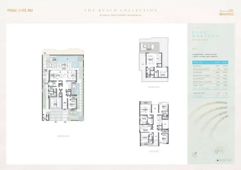 Floor plan, 6 Beds, 7,316 sq ft