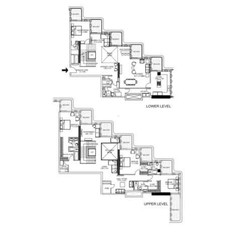 Floor plan, 4 Beds, 3,782 sq ft