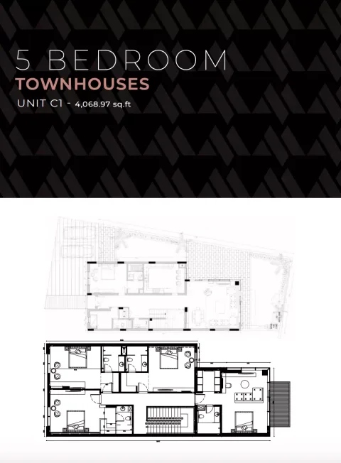 Floor plan, 5 Beds, 4,068 sq ft