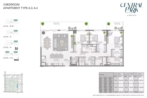 Floor plan, 3 Beds, 2,248 sq ft