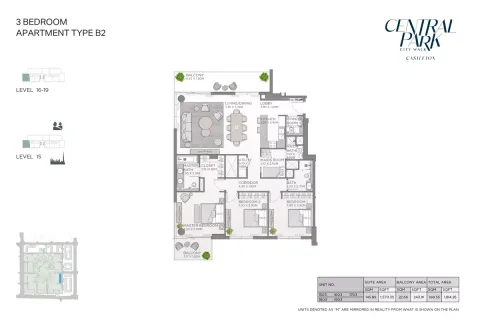 Floor plan, 3 Beds, 1,814 sq ft