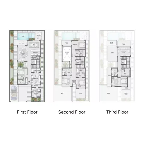 Floor plan, 5 Beds, 5,543 sq ft