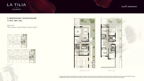 Floor plan, 4 Beds, 2,476 sq ft
