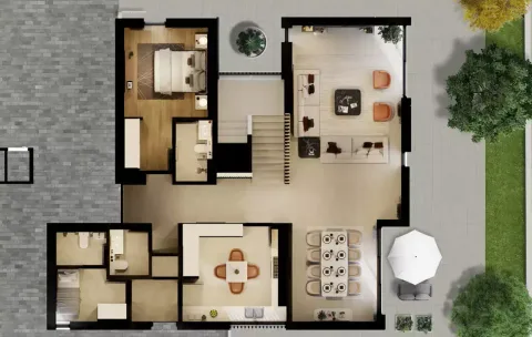 Floor plan, 4 Beds, 6,113 sq ft