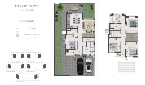 Floor plan, 4 Beds, 2,256 sq ft