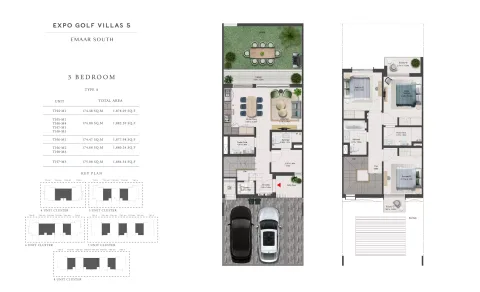 Floor plan, 3 Beds, 1,882 sq ft