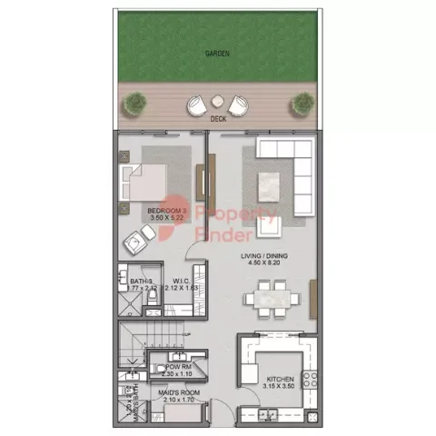 Floor plan, 3 Beds, 2,704 sq ft