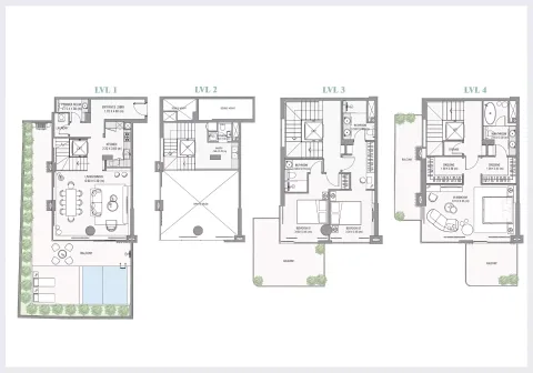Floor plan, 3 Beds, 0 sq ft