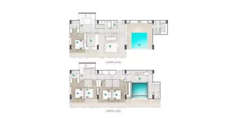Floor plan, 5 Beds, 5,369 sq ft