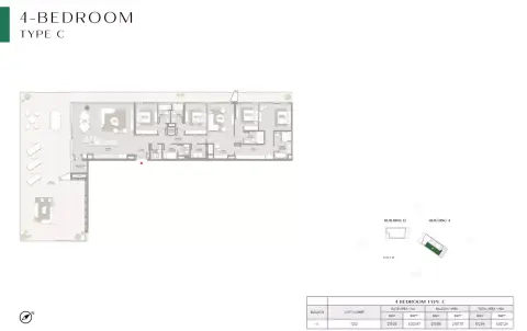 Floor plan, 4 Beds, 5,521 sq ft