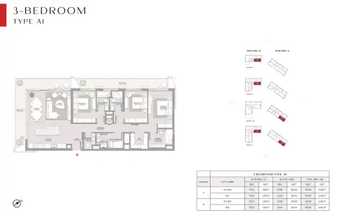 Floor plan, 3 Beds, 2,082 sq ft