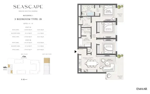 Floor plan, 3 Beds, 1,759 sq ft