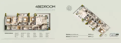 Floor plan, 4 Beds, 3,821 sq ft