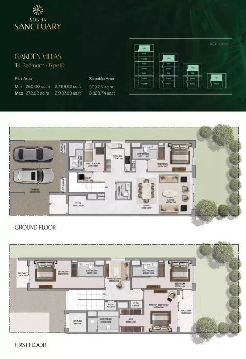 Floor plan, 4 Beds, 3,328 sq ft