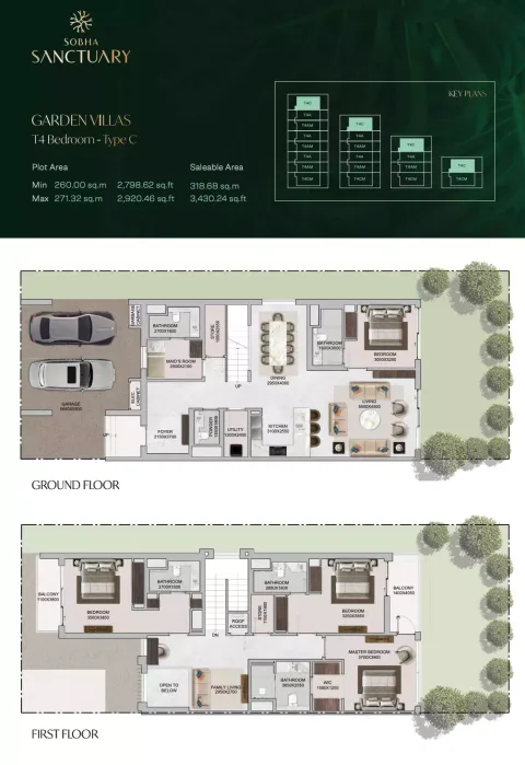 Floor plan, 4 Beds, 3,430 sq ft