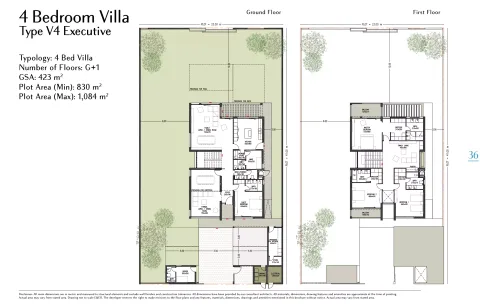 Floor plan, 4 Beds, 4,553 sq ft