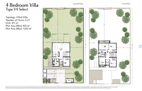 Floor plan, 4 Beds, 4,057 sq ft