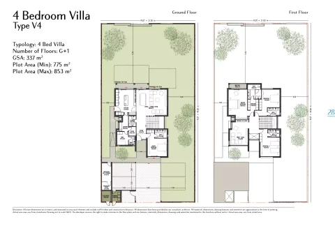 Floor plan, 4 Beds, 3,627 sq ft