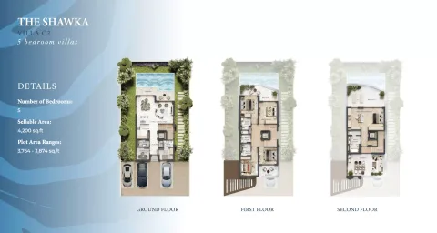 Floor plan, 5 Beds, 4,200 sq ft