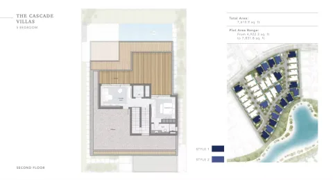 Floor plan, 5 Beds, 7,610 sq ft