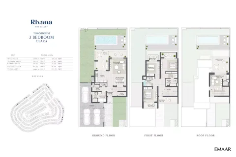 Floor plan, 3 Beds, 3,080 sq ft