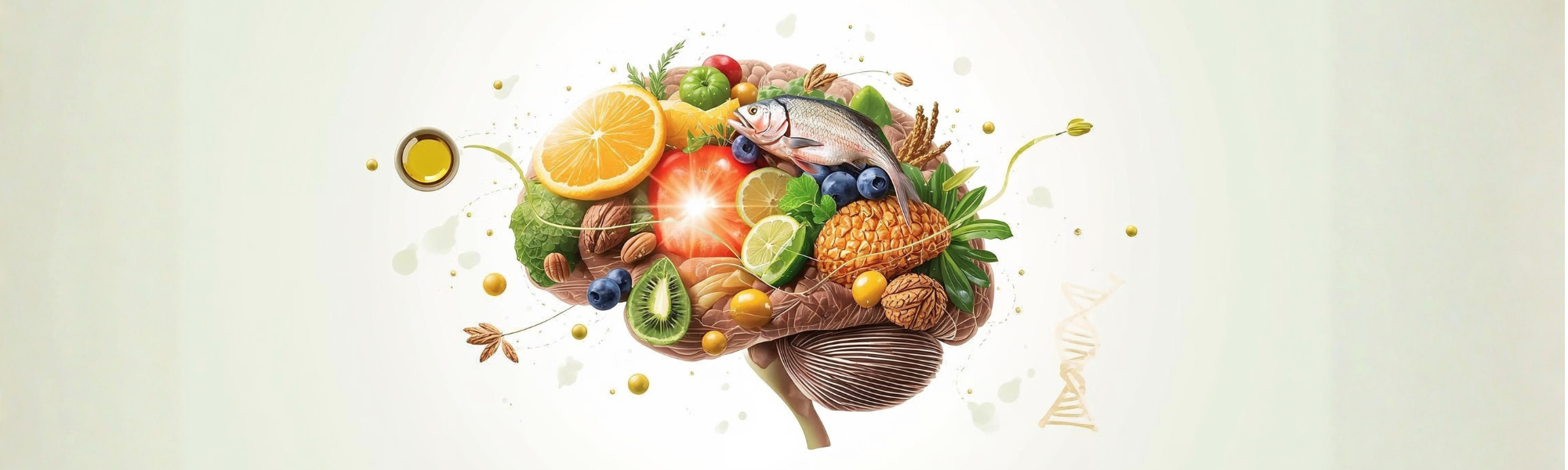 Interplay of genetic predisposition, plasma metabolome and Mediterranean diet in dementia risk and cognitive function