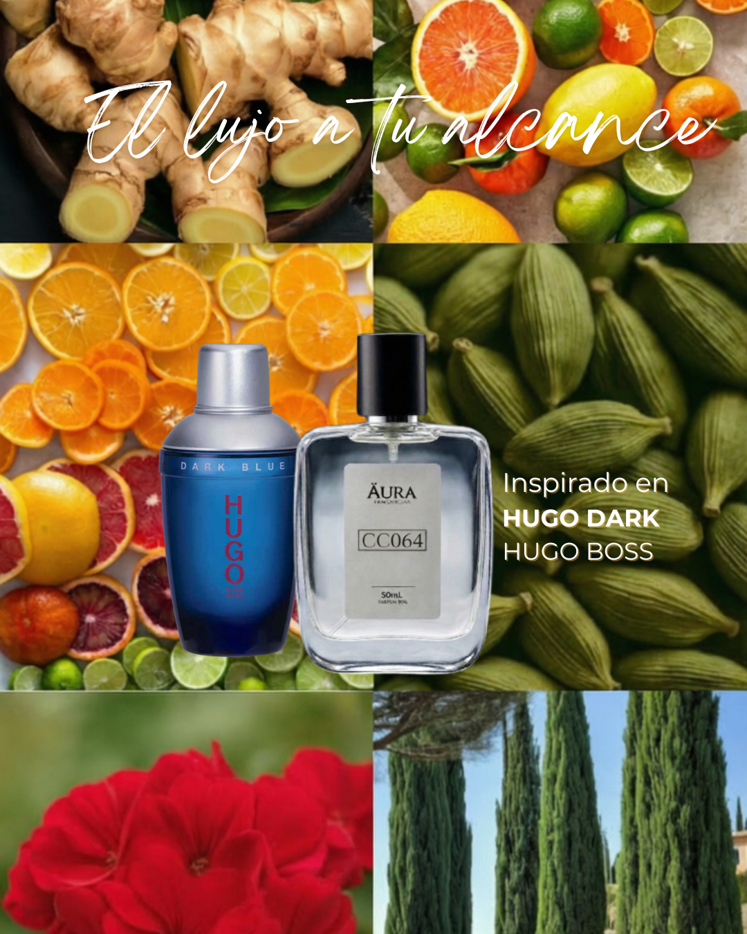 DARK BLUE — inspiración HUGO BOSS