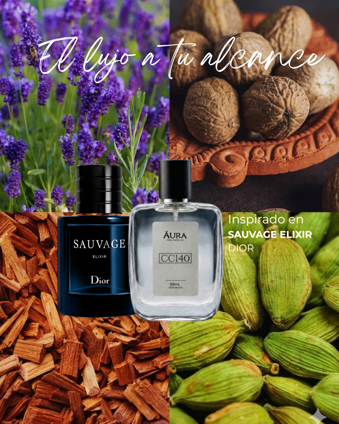 SAUVAGE — inspiración DIOR