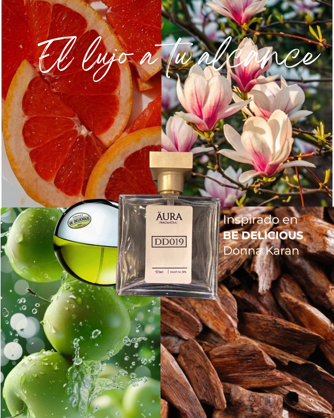 BE DELICIUOS DONNA KARAN — inspiración DKNY