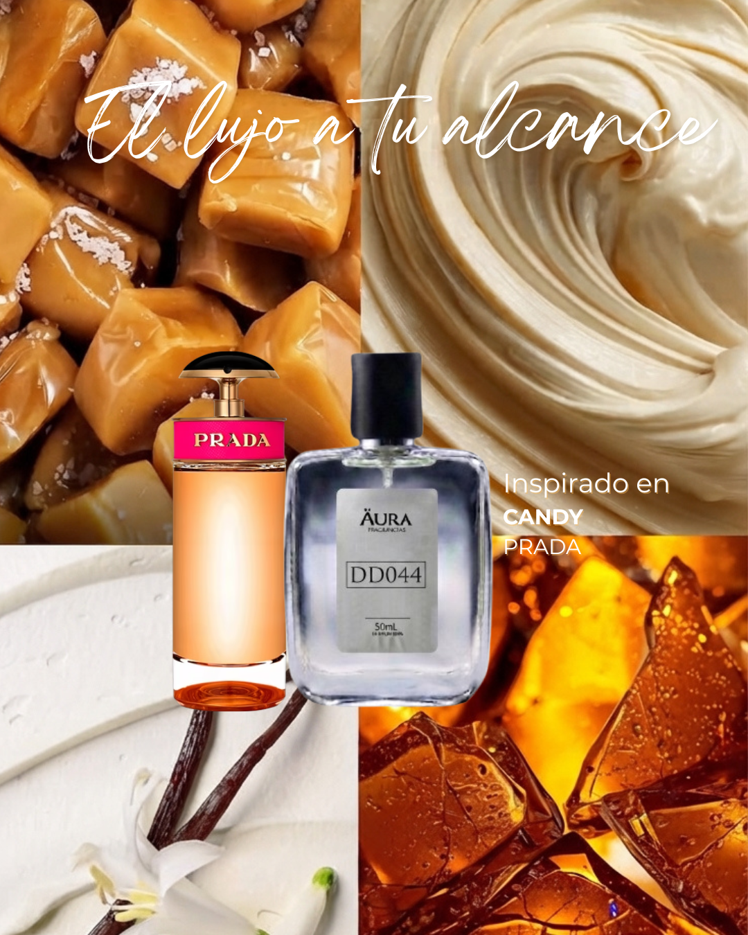 CANDY — inspiración PRADA