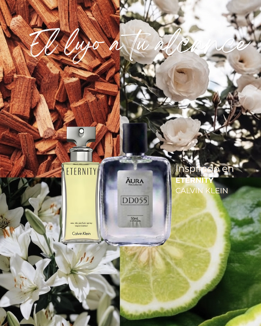 ETERNITY — inspiración CALVIN KLEIN