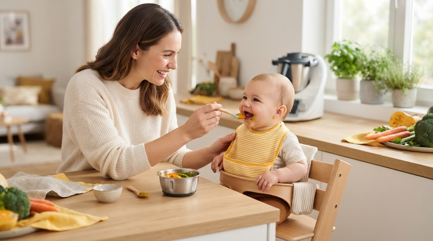 Diversification alimentaire Thermomix® : guide complet