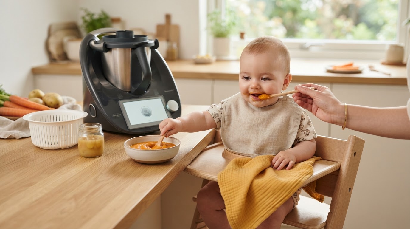 Diversification alimentaire Thermomix® : guide complet
