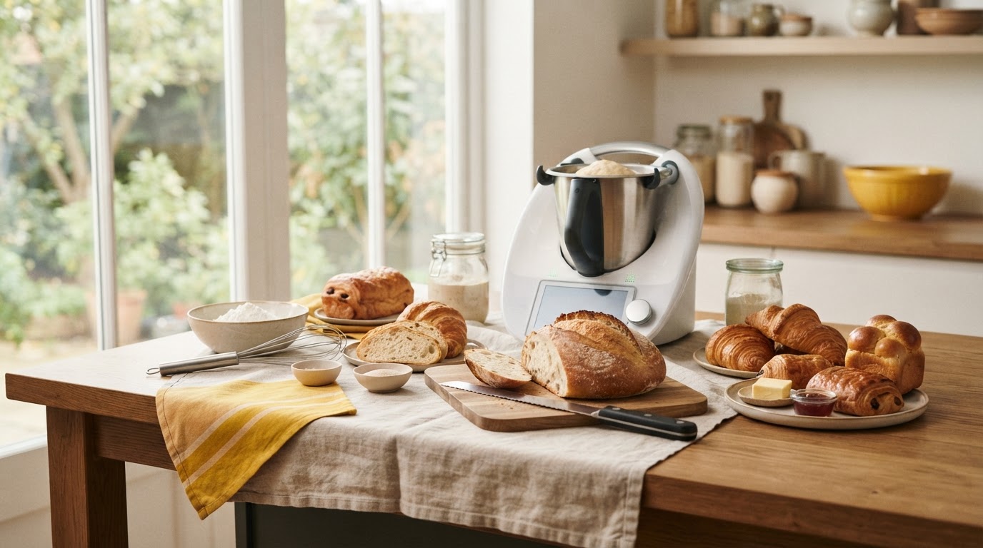 Boulangerie maison Thermomix : guide du pain et des viennoiseries