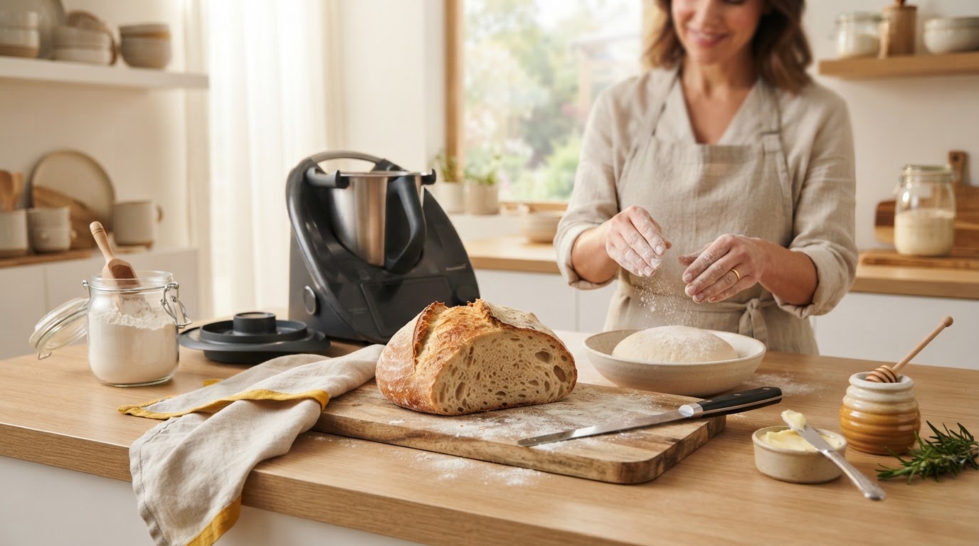 Boulangerie maison Thermomix : guide du pain et des viennoiseries