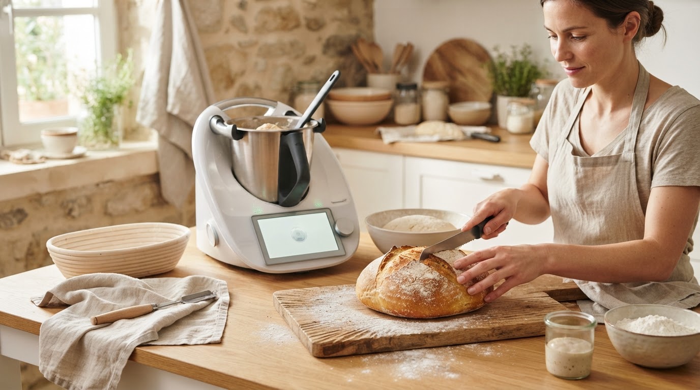 Boulangerie maison Thermomix® : réussir pains et brioches