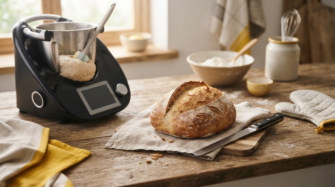 Pain maison au Thermomix® : secrets et guide de boulangerie