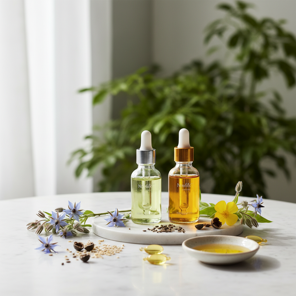 Huile de bourrache et onagre : duo naturel pour votre peau