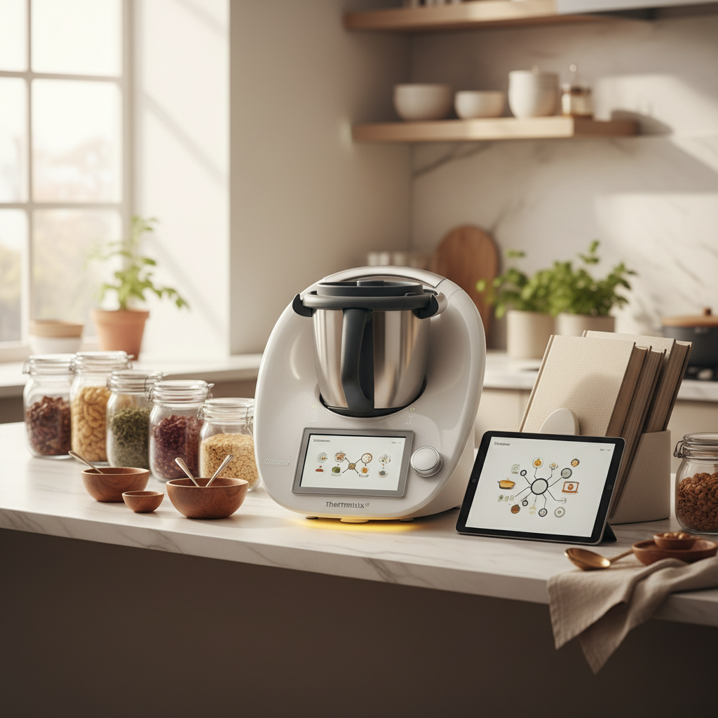 Organisation cuisine connectée : le guide Thermomix® et Cookidoo®