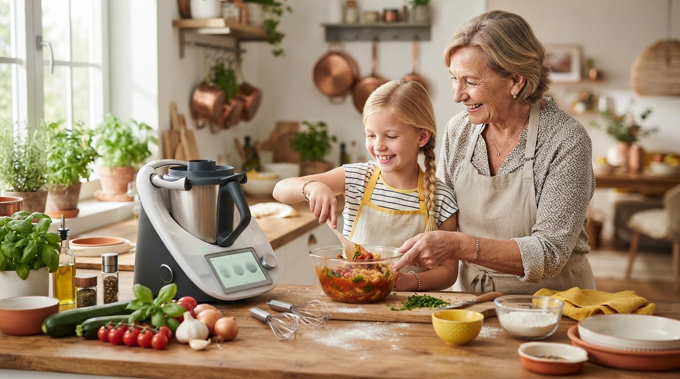 Cuisine intergénérationnelle Thermomix : le goût du fait-maison