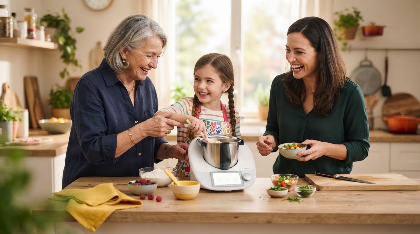 Cuisine intergénérationnelle Thermomix : le goût du fait-maison
