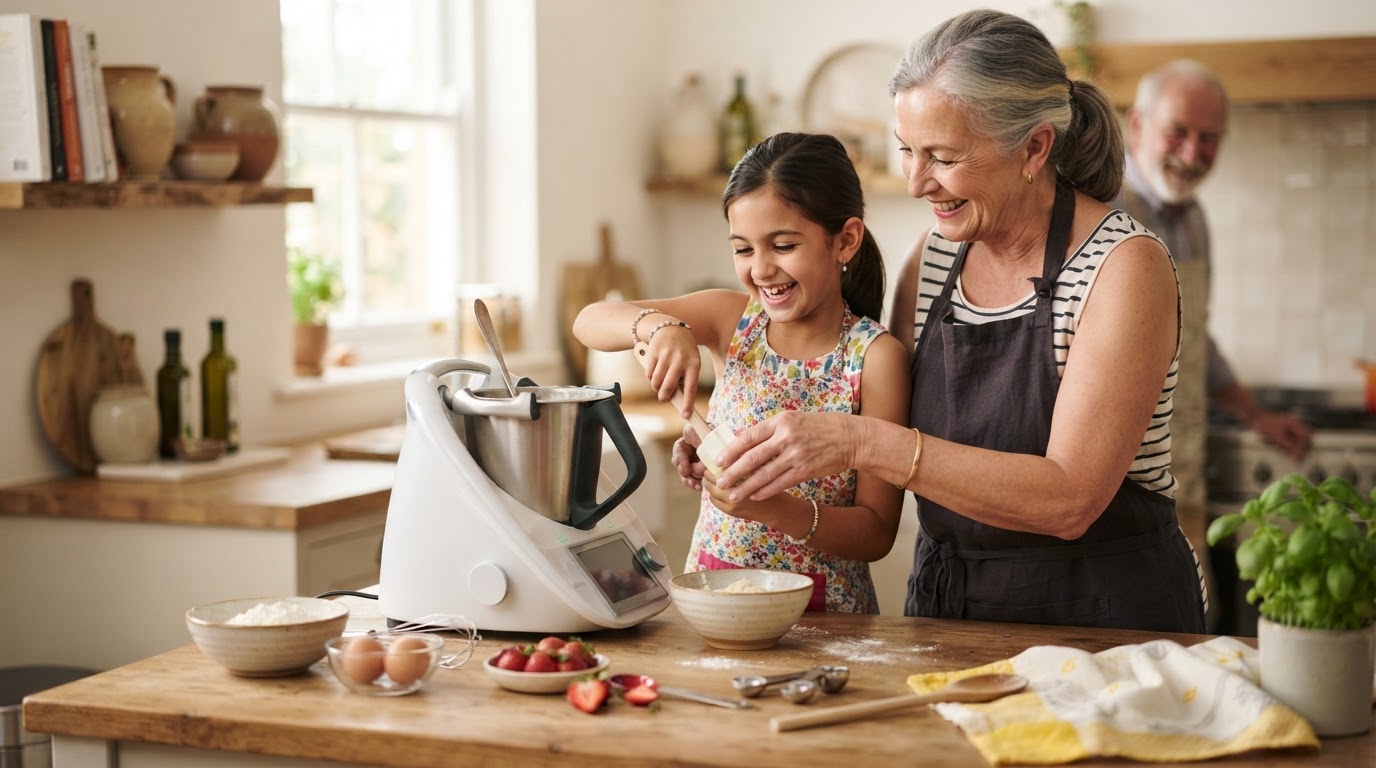 Cuisine intergénérationnelle Thermomix : le goût du fait-maison
