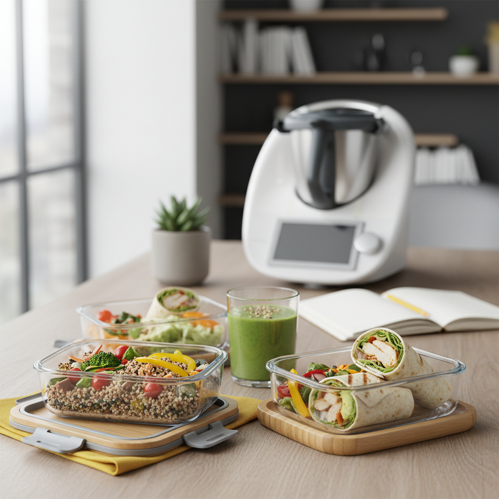 Recettes lunchbox Thermomix : vos déjeuners sains au bureau