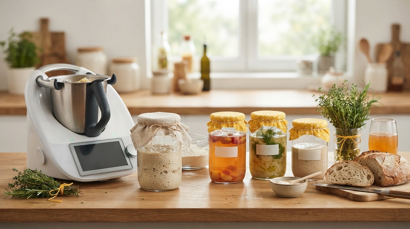 Fermentation naturelle maison : le guide complet avec Thermomix®