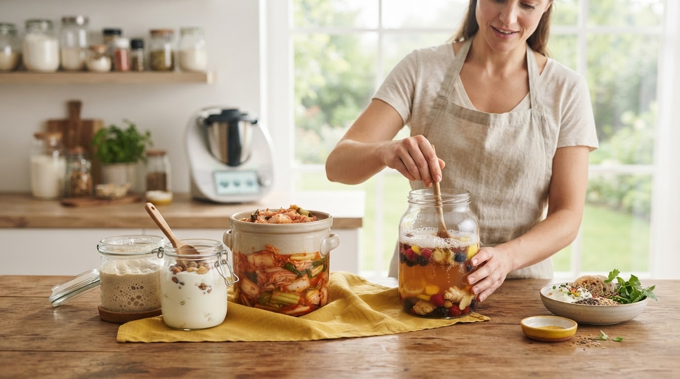 Fermentation naturelle maison : le guide complet avec Thermomix®