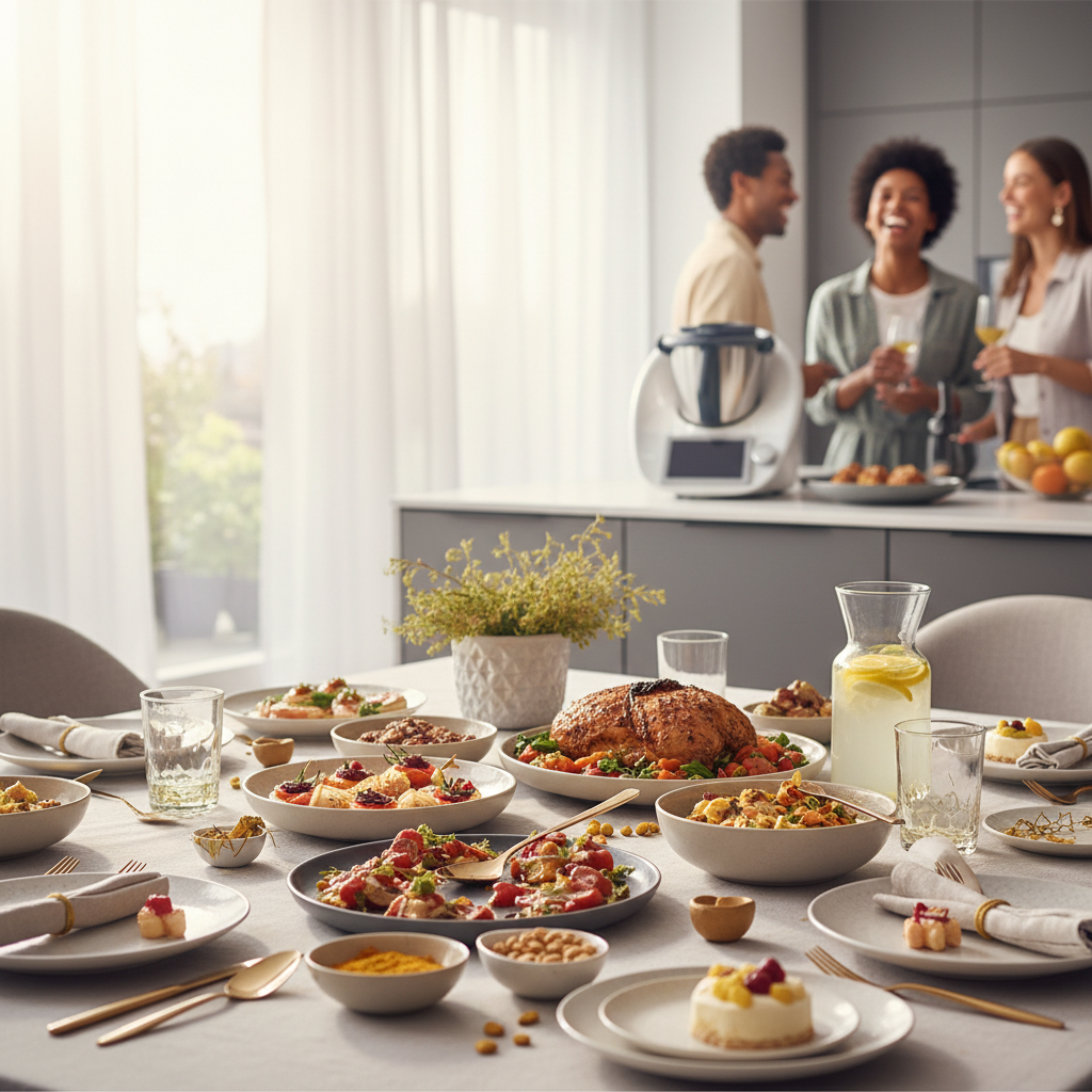 Recevoir avec Thermomix : organisez vos réceptions sans stress