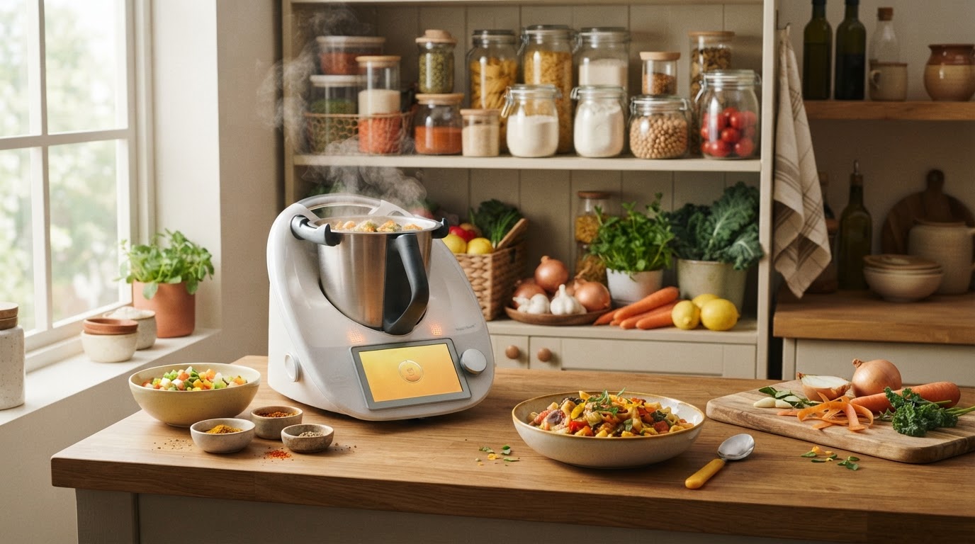 Cuisine de secours avec Thermomix : videz vos placards avec génie