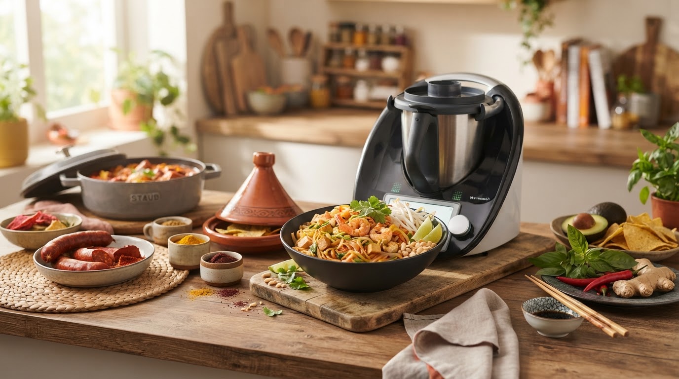 Recettes cuisine du monde Thermomix : voyagez depuis votre cuisine